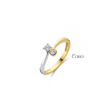 Bague dame (or18carats) Orage