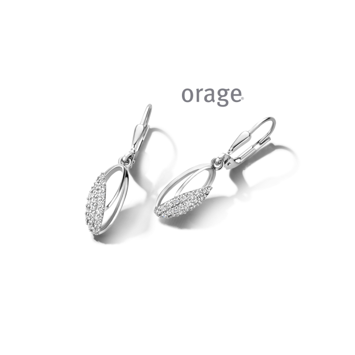 Boucles d'oreilles dame Orage