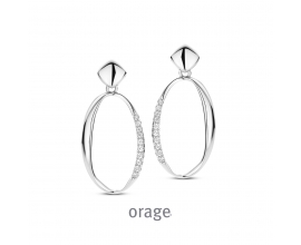 Boucles d'oreilles dame Orage