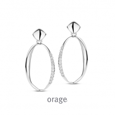 Boucles d'oreilles dame Orage