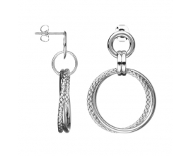 Boucles d'oreilles dame Saunier