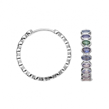 Boucles d'oreilles dame Saunier