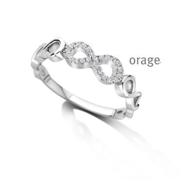 Bague dame Orage