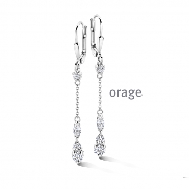 Boucles d'oreilles dame Orage